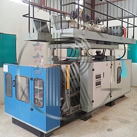 White pp gracle blowing machine