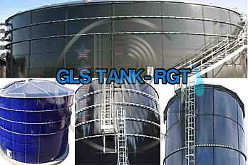 Glass lined tank